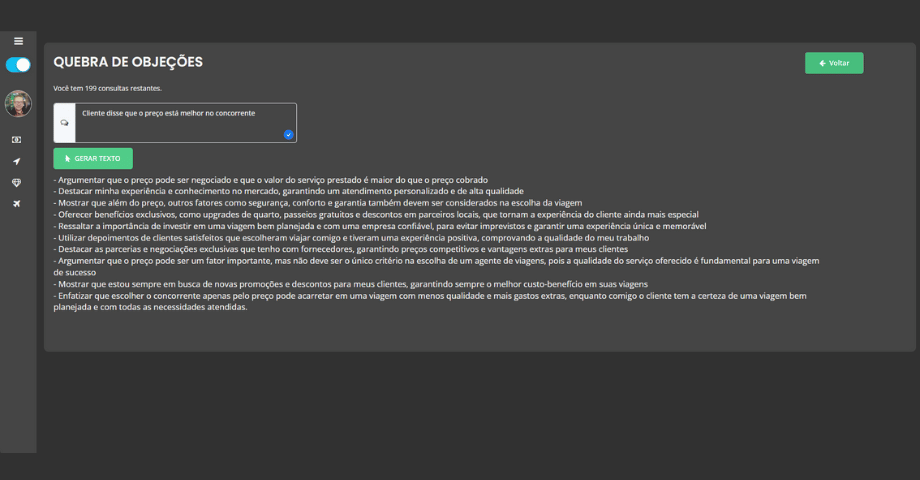 Quebra de objeções